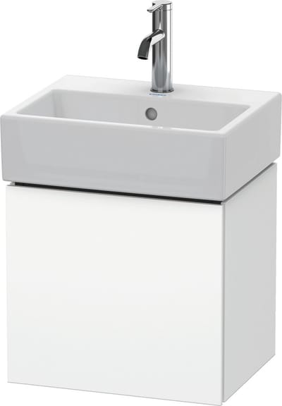 Duravit L-Cube wandhangend badmeubel, 1 deuren, aanslag links, 434x400x341mm, LC6245L1818