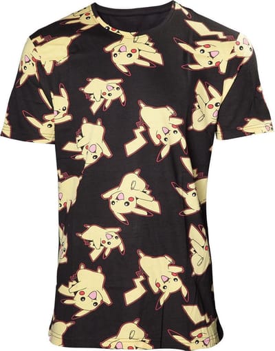 Pokemon - Mens allover print T-shirt - XS