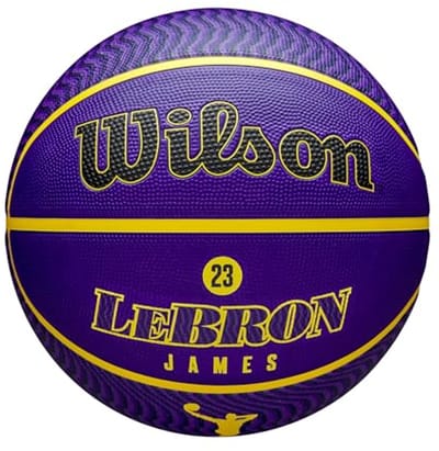 Wilson NBA Player Icon Outdoor Basketbal - Lebron