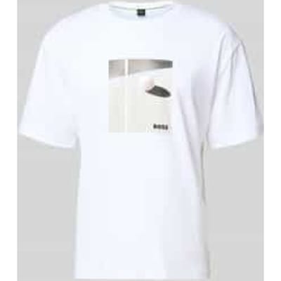 Relaxed fit T-shirt van puur katoen, model 'JOIN'