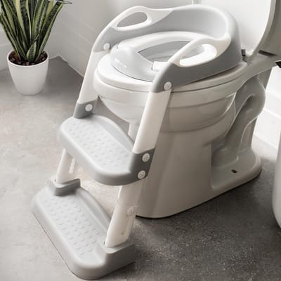 Verstelbare Potty Training Ladder met Zachte Zitting en Antislip