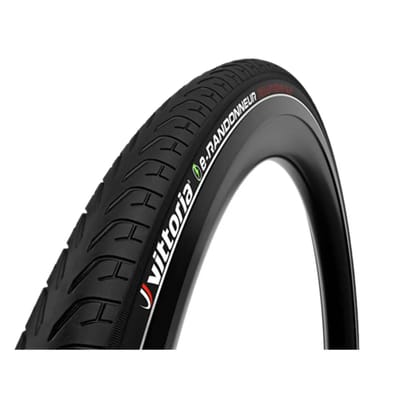 Vittoria E-randonneur Graphene 2.0 27.5´´ X 1.75 Stevige Urbanband Zwart 27.5´´ x 1.75