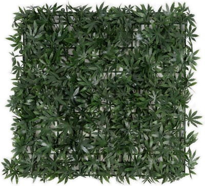 FLOORDIREKT Plantenwand - Maple - Kunstplant - Kunsthaag - Decoratie - 50 x 50 cm