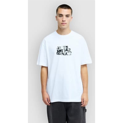 Quiksilver Yg Rinse T-Shirt wit