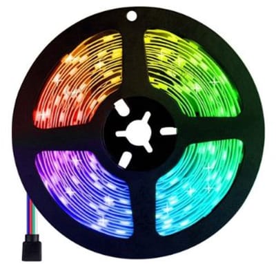 Top Kwaliteit Led Strip 5050 RGB - Led Strip 5 Meter - Led Strips Met 44 Keys Afstandsbediening Met Batterij aansluiting
