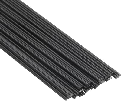 Kunststof lasstaven - PP strips - Kunststof reparatie - Goede lasbaarheid - 20 stuks 33 cm - Zwart