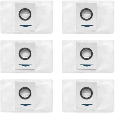 Stofzakken voor Ecovacs X1/X1S Pro/T10/T10S Pro/T20 Pro/T20 Max, 6-pack