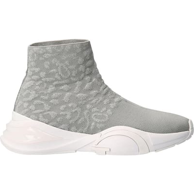 Guess Baylora Dames Sneakers - Zilver - Maat 38
