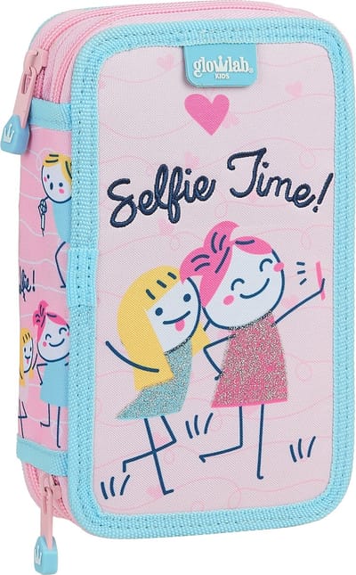 GLOWLAB Gevuld Etui Best Friends - 28 st. - Polyester