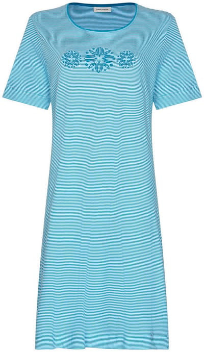 Pastunette - Nachthemd - Ipanema - Katoen - Turquoise - Maat 36