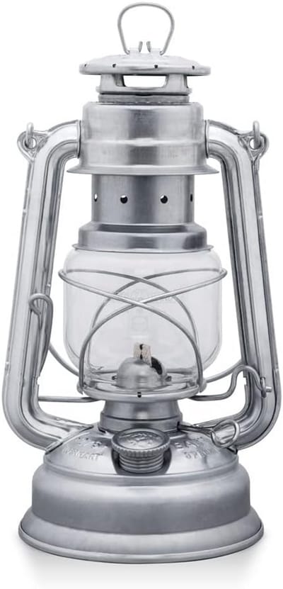 Stormlantaarn Baby Special - Outdoor lamp - Sfeerverlichting buiten - 20 uur brandduur - 340 cc tank - Verzinkt