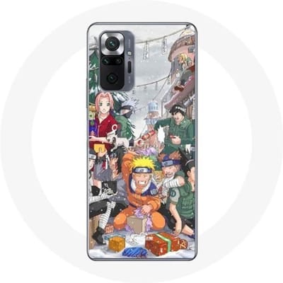 Coque pour Xiaomi Redmi Note 10 Pro Naruto Christmas Day Anime Manga