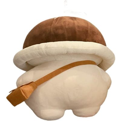 Creatieve Schattige Shiitake Paddenstoelen Pluche Speelgoed Gevulde Groenten Paddenstoel Zacht Kussen Poppetje Kinderen Kind Baby Speelgoed Kawaii Cadeau 35cm brown