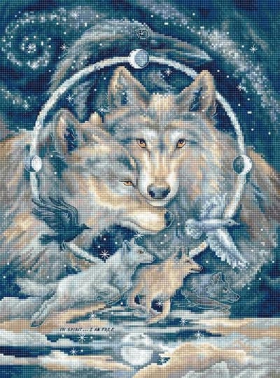 Leti Stitch In Spirit... I am Free borduren (pakket) 955