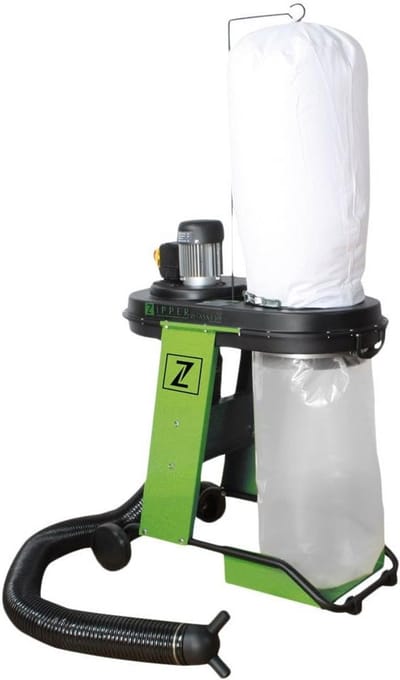 Afzuigsysteem voor Afvalzakken 65L 550W voor Doe-Het-Zelf