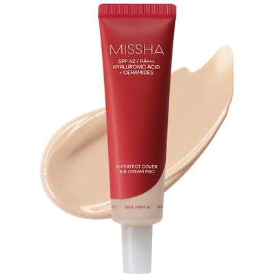 MISSHA M Perfect Cover BB Crème Pro SPF42 PA+++ 50ml (4 possibilités) # 50ml _ NO.21 Light Beige