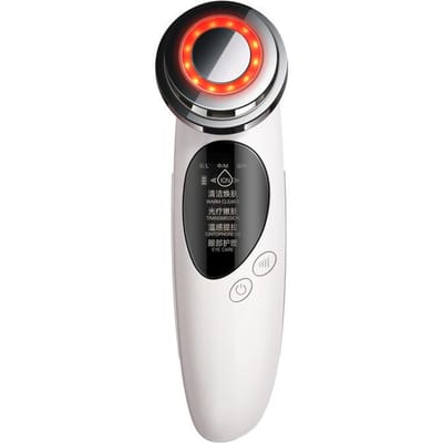 Kleur Licht Warm Huidverjonging Introductie Gezichtsvibratiemassager Huishoudelijk Foton Huidverjonging Elektronisch Schoonheidsinstrument English