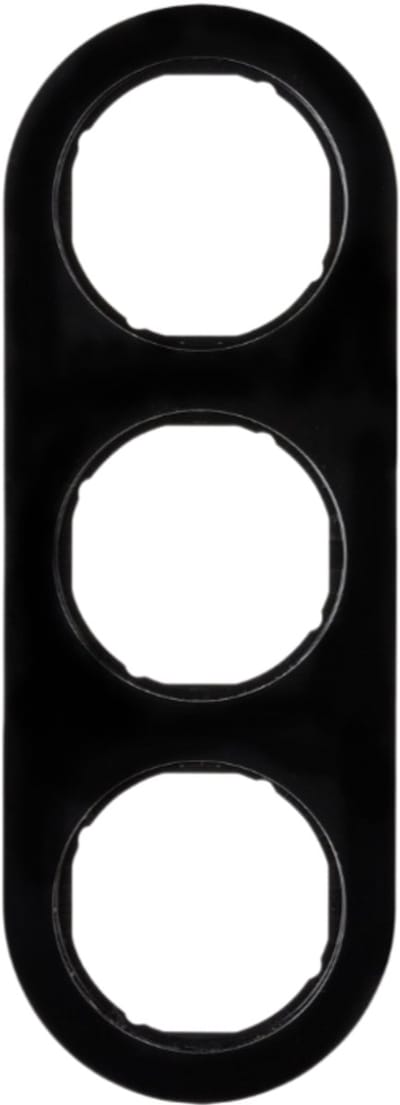 Hager 10132045 BER AFD-RM.3V R.CLASSIC ZWART