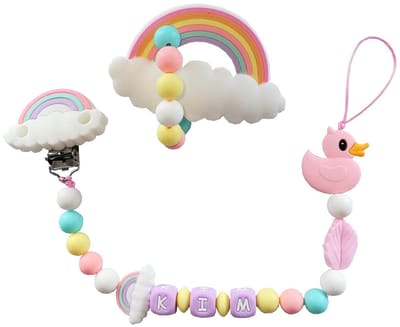 Siliconen fopspeen-set regenboog - Luxecadeaumanden