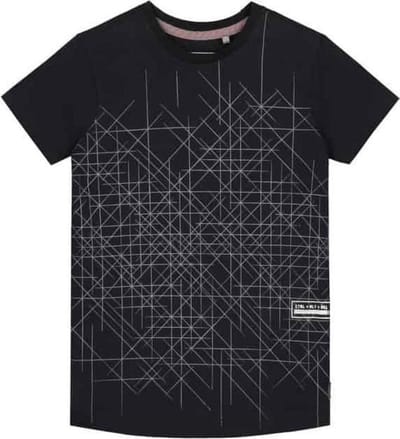 LEVV shirt Garvin zwart voor jongens - maat 86