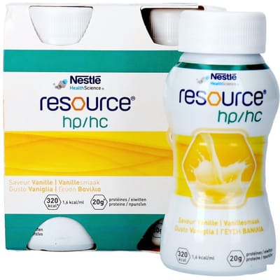 Resource Hp Hc Vanille Fles 4x200ml