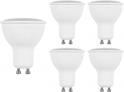 Bemko Premium LED Lamp GU10 - vervangt 30W (5W) - 450lm - 3000K Warm Wit - 230V - 5 stuks