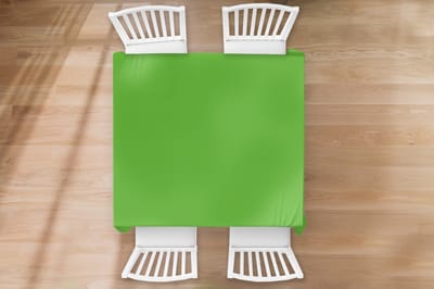 Tafelkleed - Tafellaken - 120x120 cm - Groen - Kleuren - Natuur - Binnen en Buiten
