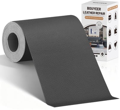 Zelfklevende Leer Reparatie Patch (40x210 cm) - Sterke Kunstleer Stofrol voor Bank, Auto & Tas