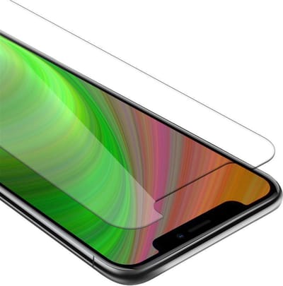 Cadorabo Pantser film geschikt voor Apple iPhone 11 in KRISTALHELDER - Geharde (Tempered) display beschermglas in 9H hardheid met 3D Touch (RETAIL PACKAGING)
