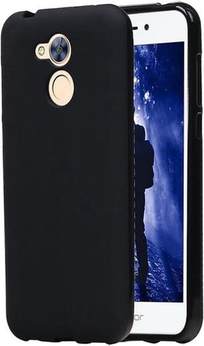 BestCases.nl Huawei Honor 6A TPU back case hoesje Zwart