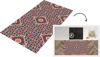 Keukenloper - Loper keuken - Design - Borduren - Motief - Patronen - 120x60 cm - Keukenloper vinyl