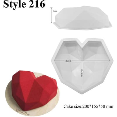 Meibum Futon Cakevormen Mousse Gebak Bakgereedschap Voedselveilige Siliconen Vormen Feest Dessert Pan Bakvormenset Keukenaccessoires white