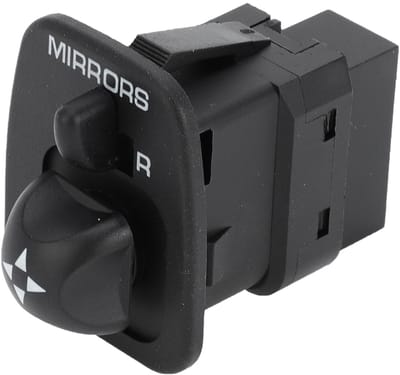 Dailygoods - Car Mirror Switch - Spiegelschakelaar - Duurzaam en gebruiksvriendelijk - Zwart - Elektrische spiegelbediening - Vervang oude schakelaar...