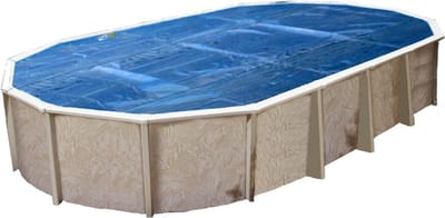Interline Zwembad Interline zomerafdekking voor zwembaden, 730 cm x 360 cm ovaal