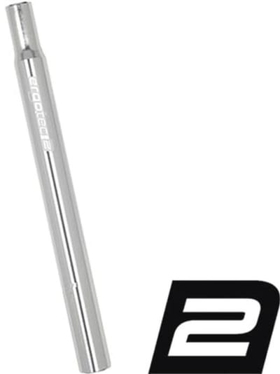 Zadelpen 26,8 x 300 mm CNC Aluminium Zilver