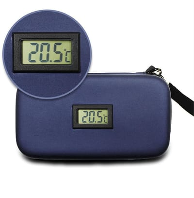Dailygoods- Insuline Koeltas met Temperatuurdetectie - Draagbare Koeler - Medische Koeltas - Ijspak - Warmte-isolatie - Helder Display - Koelbox