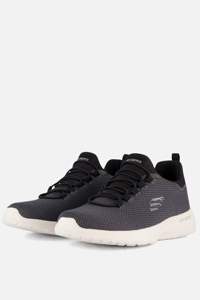 Skechers Dynamight heren sneakers zwart