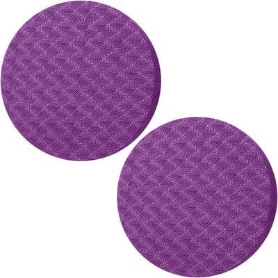 Yoga Kniebeschermers - Elleboog Mat - Sport Oefeningen - Antislip Ontwerp - 1 Paar - Donkerpaars