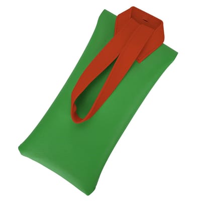 Allecto - Zonnebrillentas - Oversized brillentas - Veganistisch leer - Groen - Brillen reistas - Organiser voor zonnebrillen - Geschikt voor Rayba