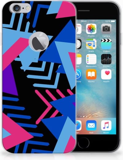 Apple iPhone 6 Plus | 6s Plus TPU Hoesje Funky Triangle