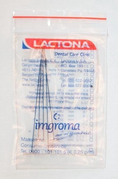 Lactona Interdentaal Ragers Medium 5mm - Blauw - 5 x 5 Stuks - Voordeelpakket