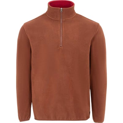 Donnay Heren Quarter Zip Fleecejack (Bruin)