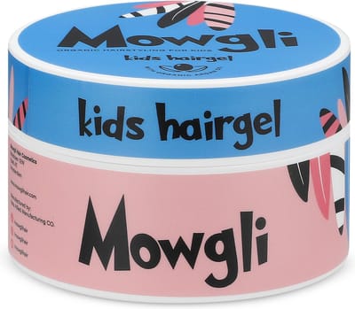 Organische HaarGEL voor kinderen - Haarstyling kids - alle haartype - Organic - ARGAN - ALOE VERA - KAMILLEBLOEM WATER - voor mooi en gezond haar!