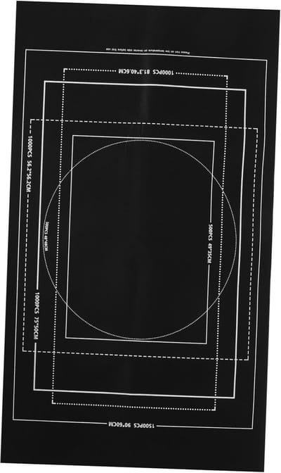Puzzelmat Opbergmat - Vilt Puzzelbeschermer - Puzzels Opbergen - Draagbaar Opvouwbaar - 116 x 66 cm - Zwart