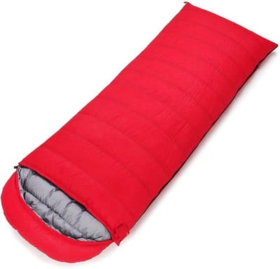 Slaapzak Dons - Buiten Slaapzak - Kamperen en Hiken - Waterafstotend Materiaal - 210x80 cm - E