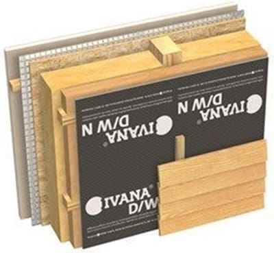 Ivana Dak en Wandfolie - Dubbele Kleefstrook - 50x1,50mtr - Zwart
