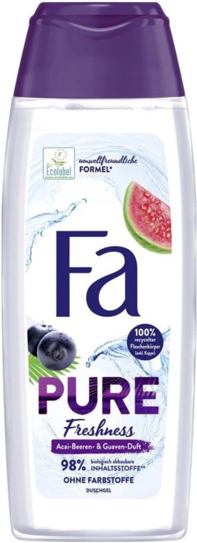 Fa - Douchegel - Pure Freshness - Acai & Guave - Verfrissend & Verzorgend - 250 ml