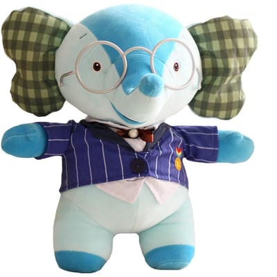 2538Cm Regenboog Robijn Teddybeer Pluche Speelgoed Gevuld Zacht Pluche Cartoon Dier Olifant Beer Poppen Voor Kinderen Verjaardagscadeaus 25cm