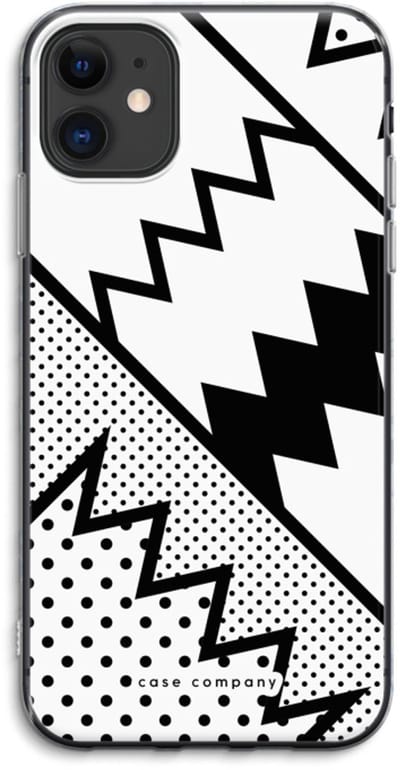 Case Company® - Hoesje geschikt voor iPhone 11 hoesje - Pop Art #5 - Soft Cover Telefoonhoesje - Bescherming aan alle Kanten en Schermrand