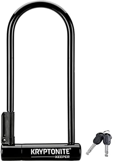 Hoogbeveiligd U-slot voor Fietsen en Scooters - 12 mm Stalen Beugel met Montagebeugel en Sleutels